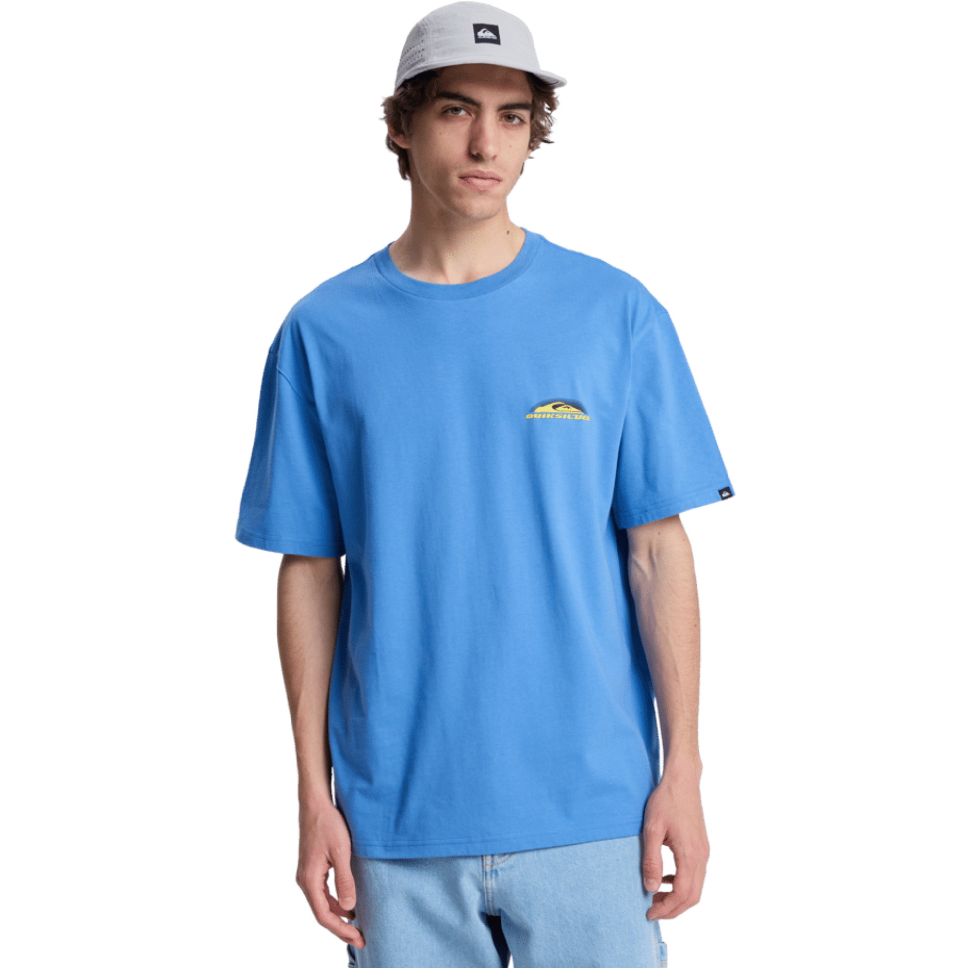 2026 Quiksilver Mens EV Fade Spectrum Tee EQYZT08291 - Riviera